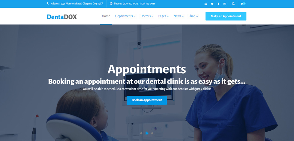 Home page