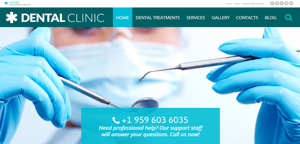 Home page