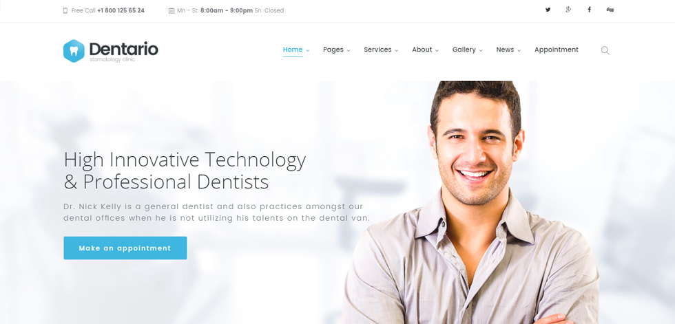 Home page