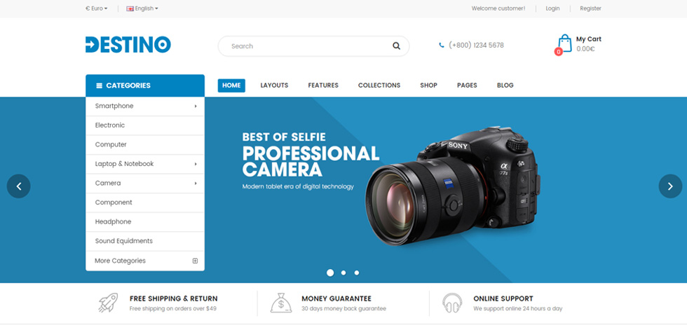 Home page