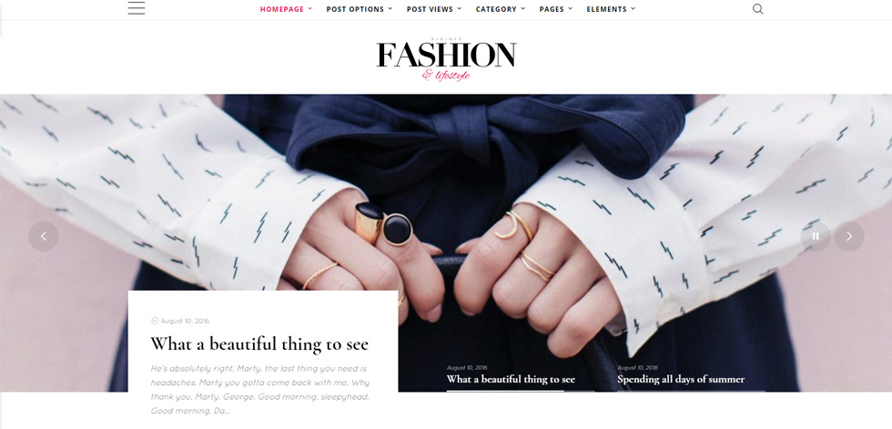 Home page