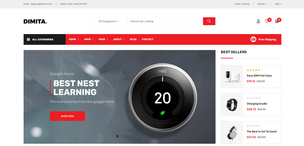 Home page