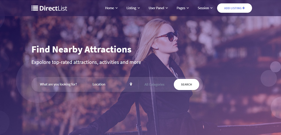 Home page