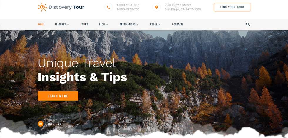 Home page
