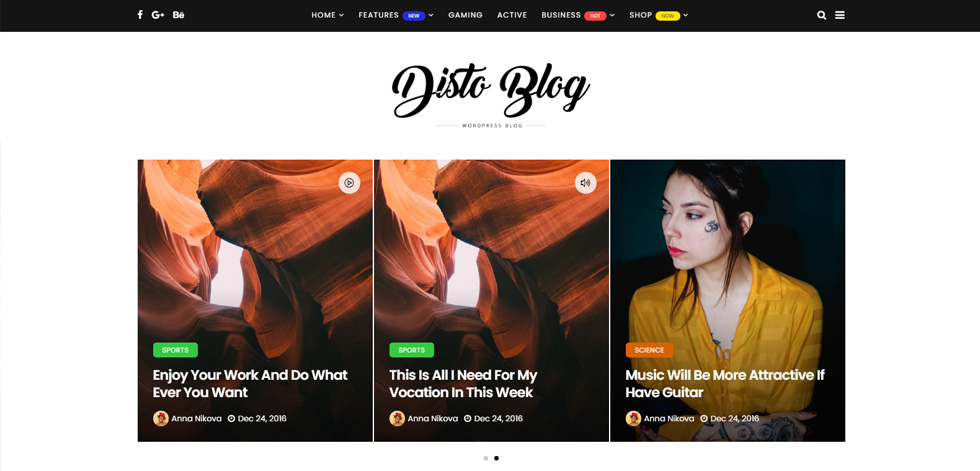 Home page