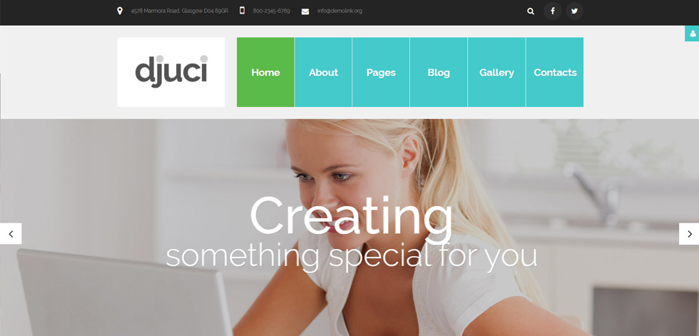 Home page