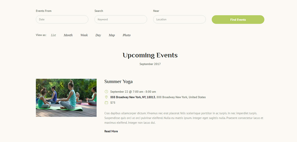 Events