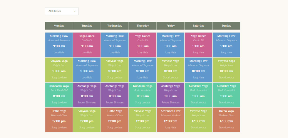 Classes