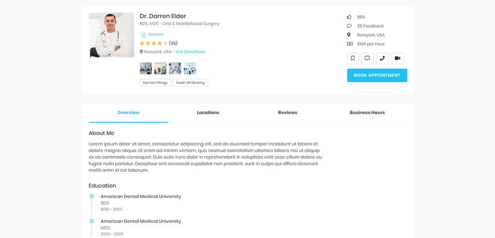 Doctor Profile