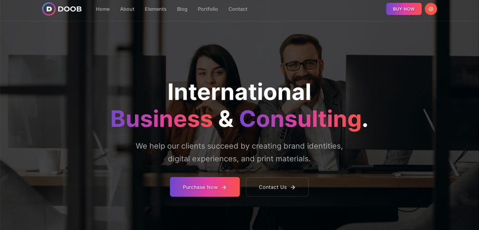 Home page