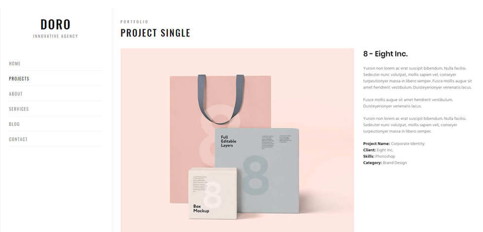 Portfolio single