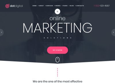 5 Latest Responsive WordPress Marketer Theme 2018