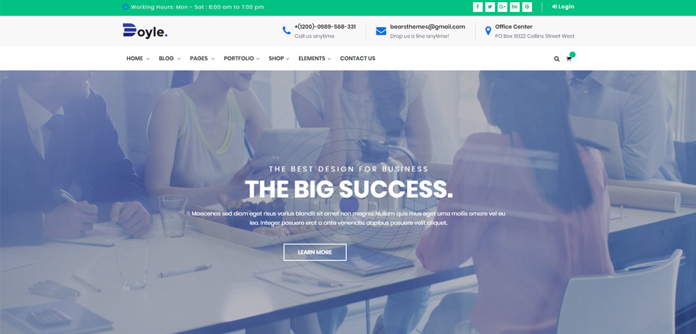 Home page