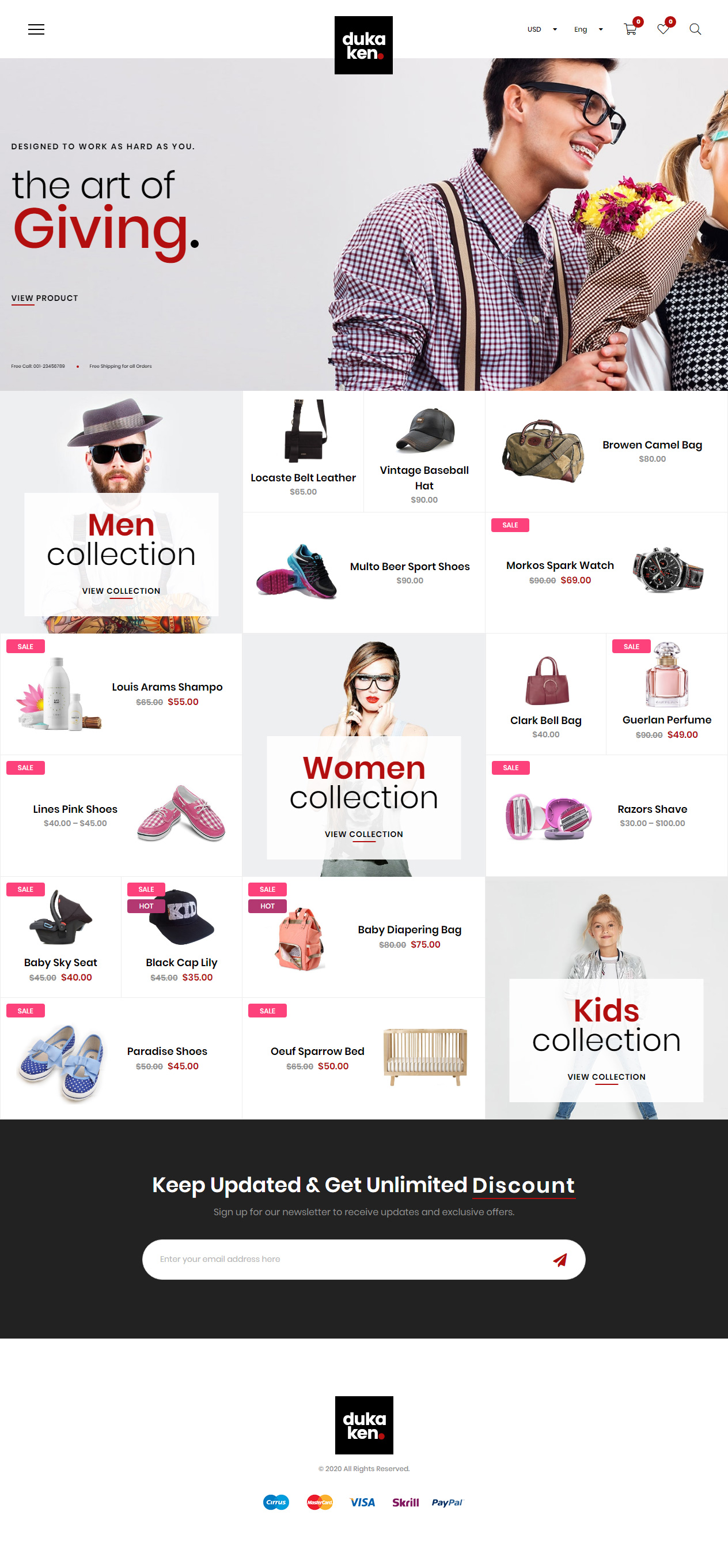 Dukaken Best Fashion WordPress Themes