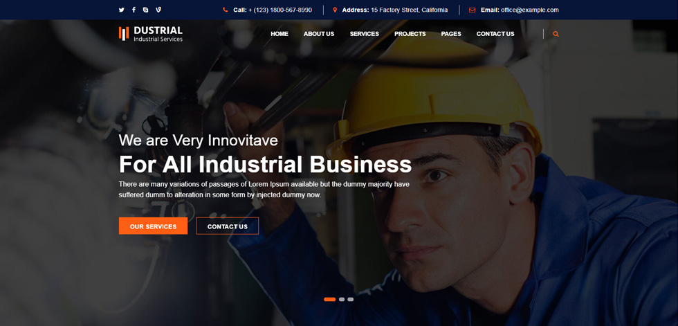Home page