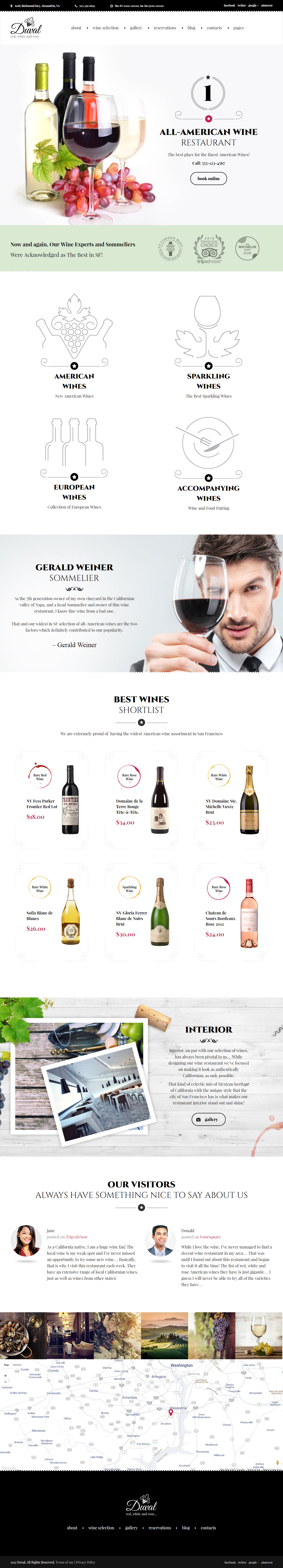 Duval WordPress Wine Theme