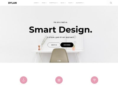 Latest Responsive Drupal One Page Themes 2018