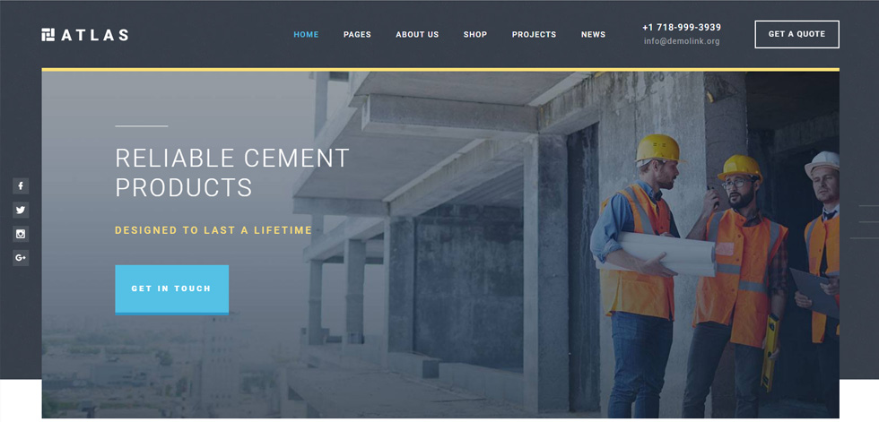 Home page