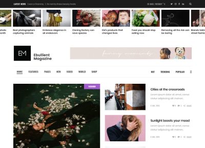 15 Latest WordPress Magazine Themes 2018