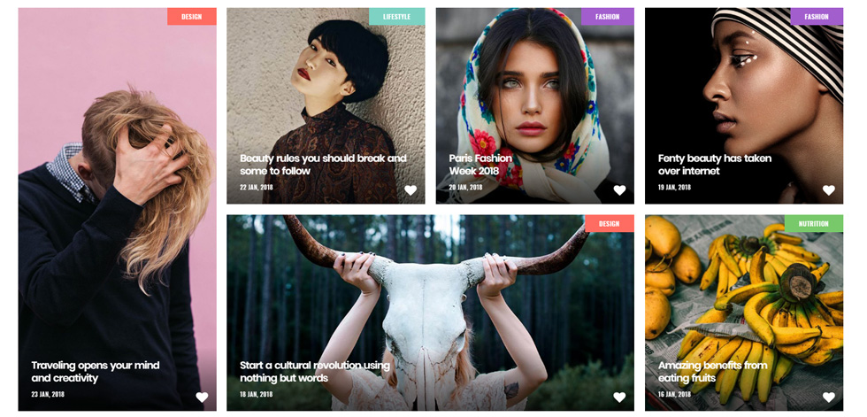 Category page