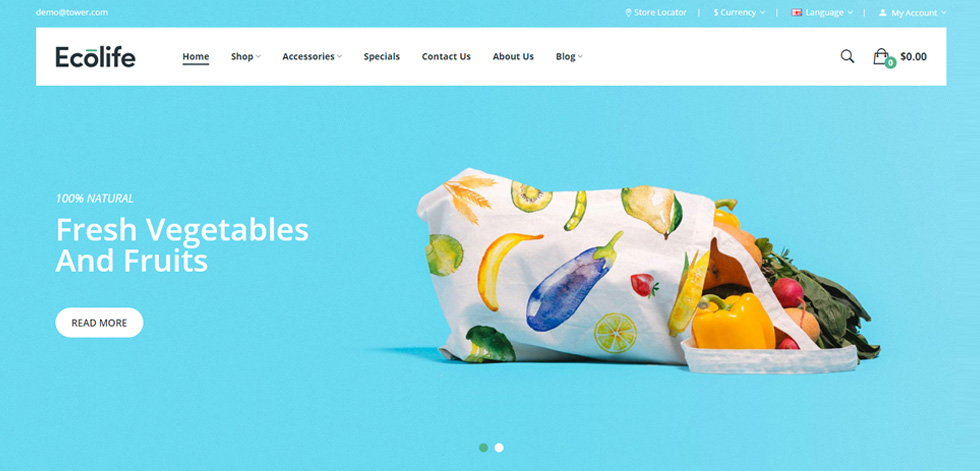 Home page