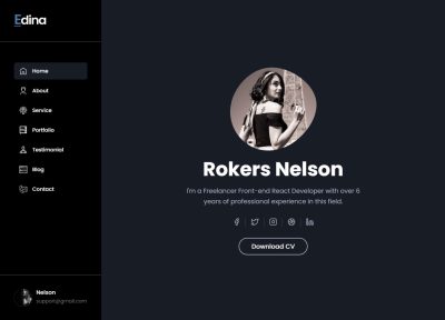 35+ Latest React HTML Website Templates