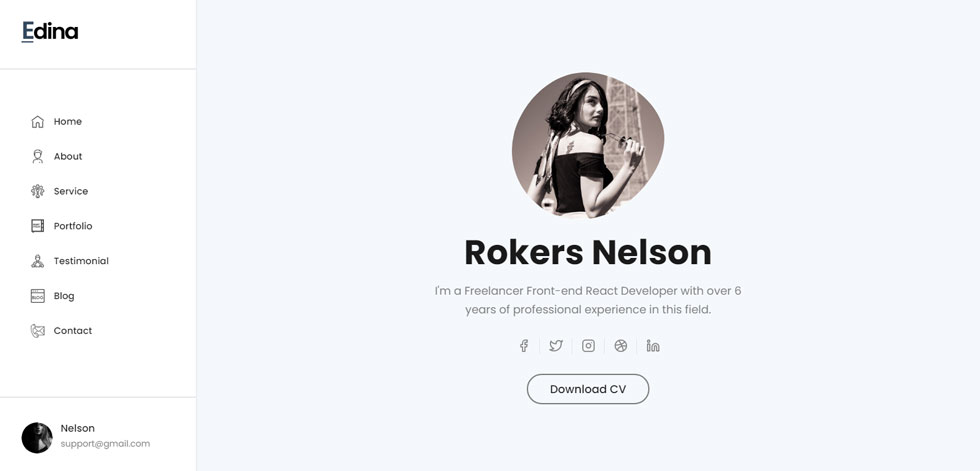Home page