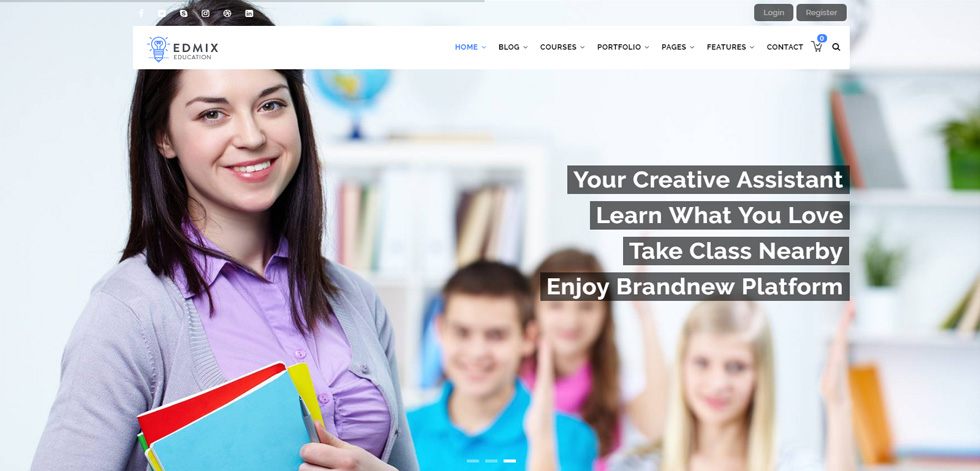 Home page