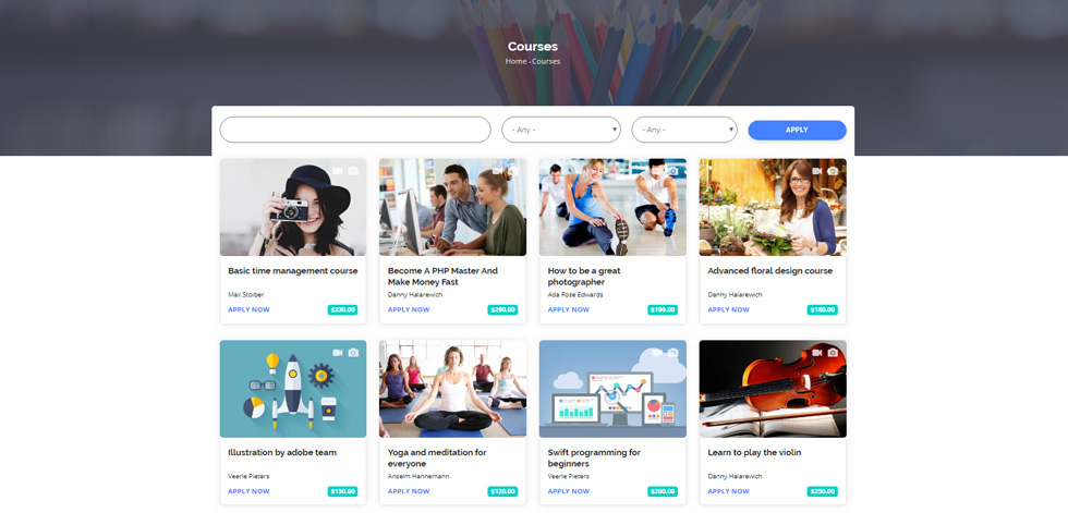 Courses