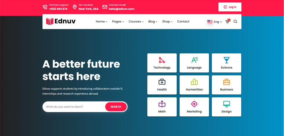 Home page