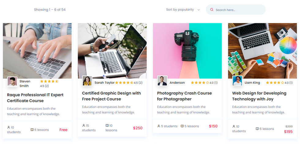 Courses