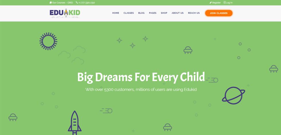 Home page
