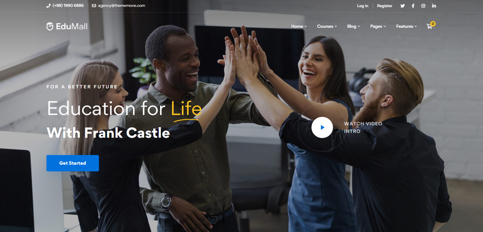 Home page