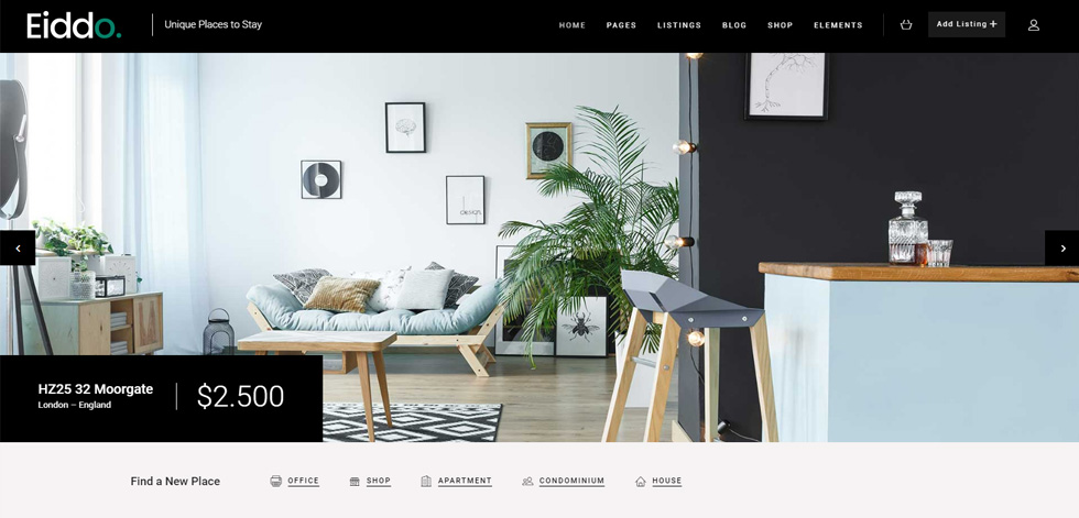 Home page