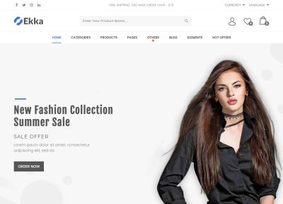 Best Responsive HTML5 Online Store Website Templates