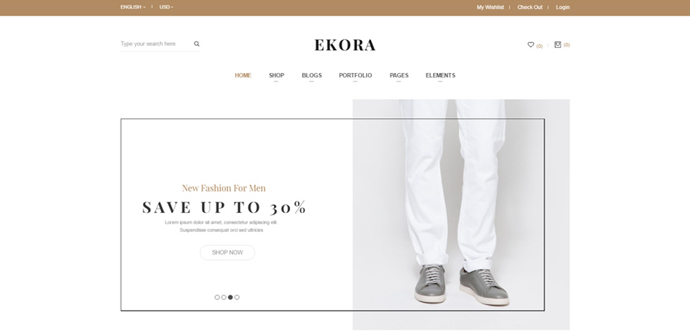 Home page
