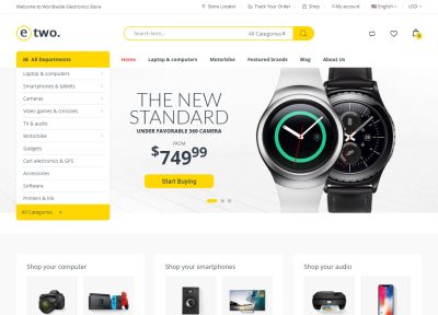 15+ Best Responsive Magento Electronics Themes 2020
