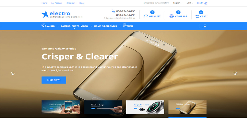 Home page