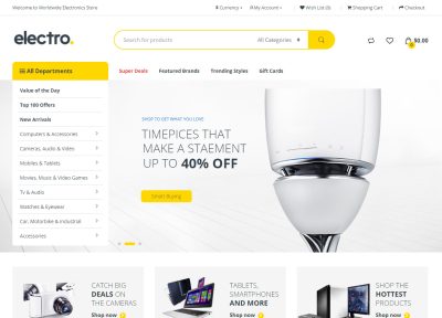 Best Opencart Theme like Amazon 2017