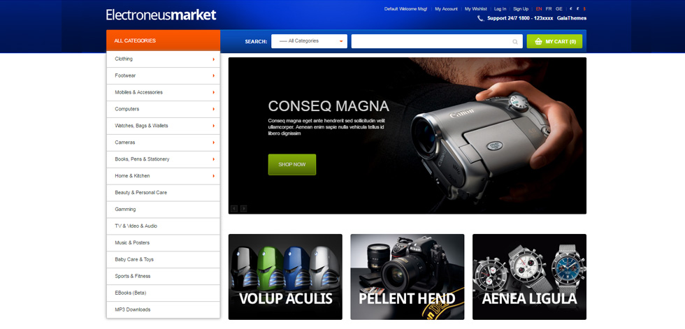 Home page