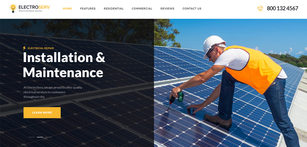 Home page