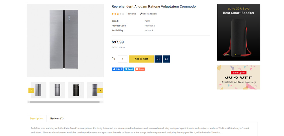 Product page