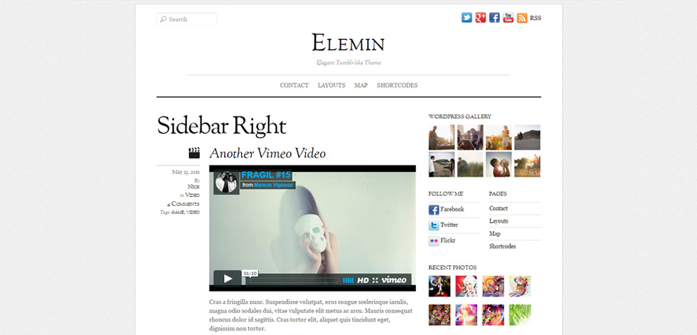 Home page