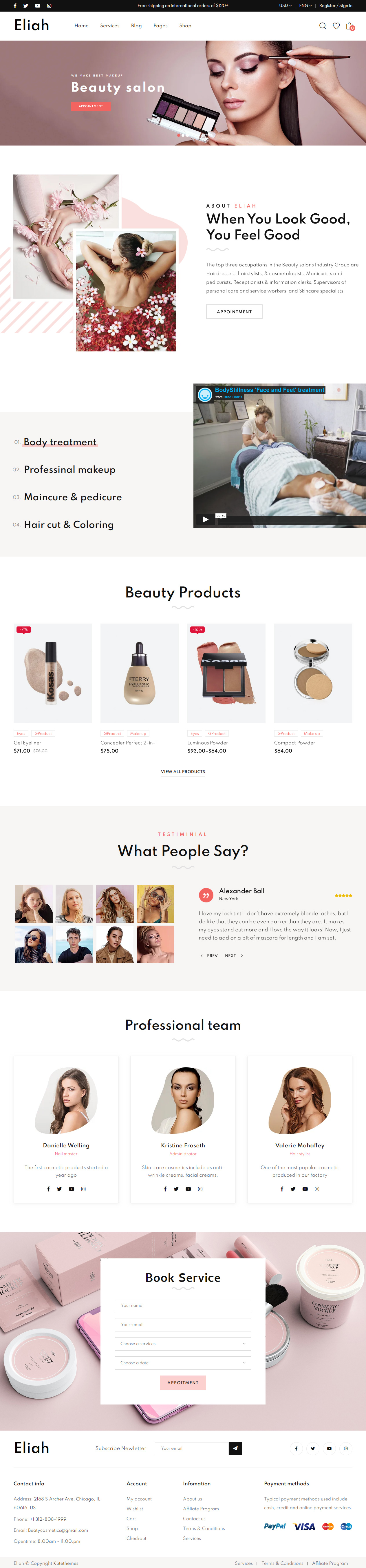 Eliah Woocommerce Themes