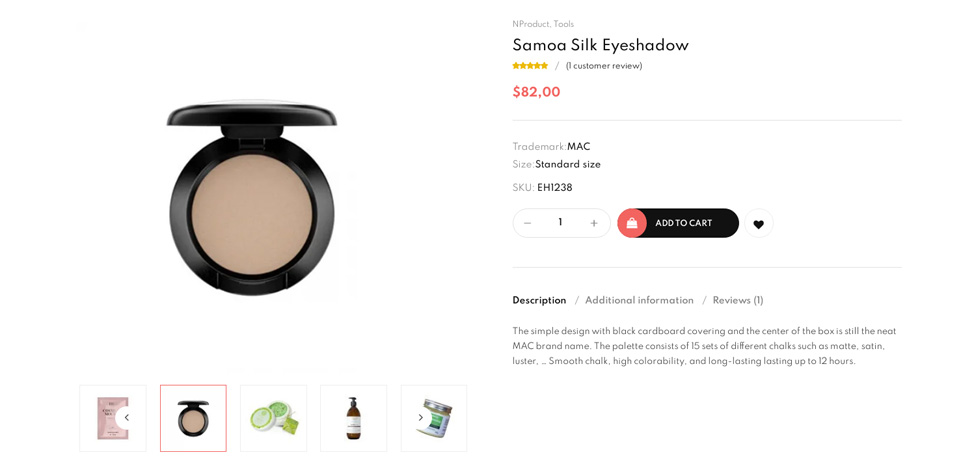 Product page
