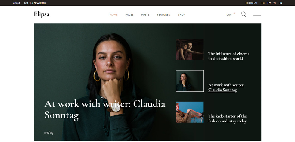 Home page