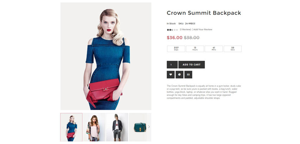 Product page