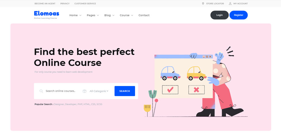 Home page