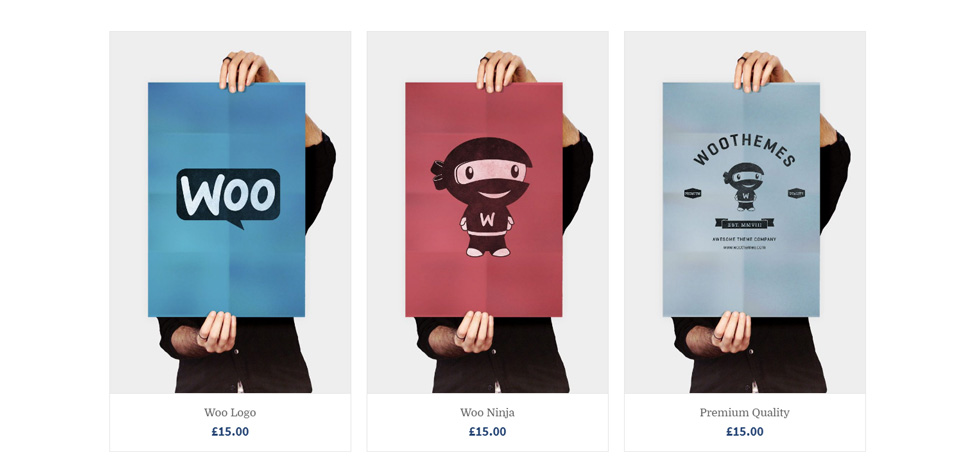 Shop page