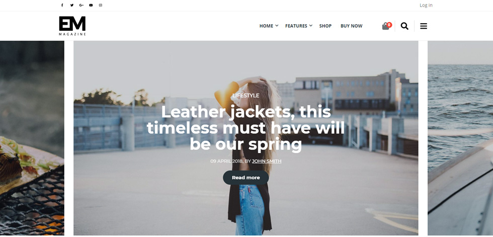 Home page